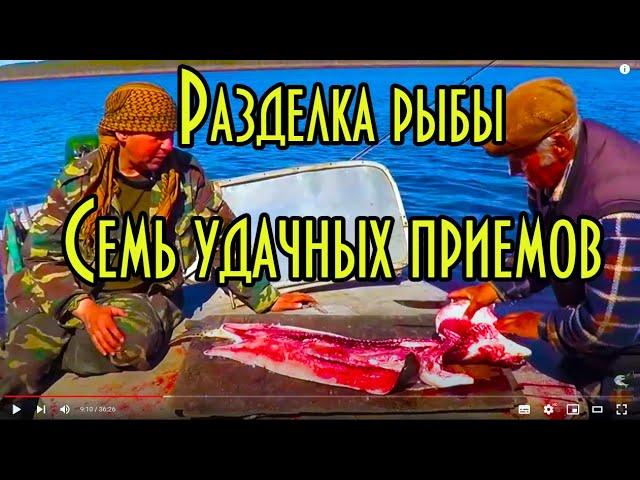 КАК РАЗДЕЛАТЬ РЫБУ. СЕМЬ УДАЧНЫХ ПРИЕМОВ. СБОРНИК ПОСОБИЕ.