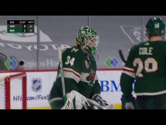 Kaapo Kähkönen shutout vs Vegas