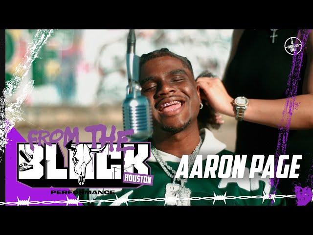 Aaron Page - Lord Knows | From The Block Performance (Houston)