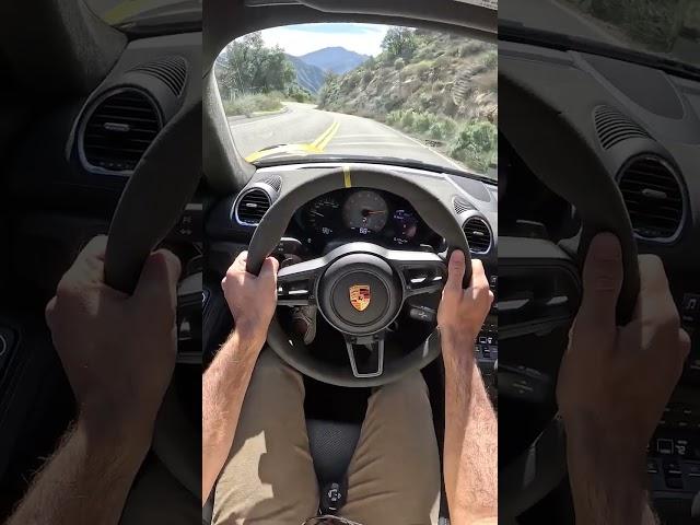 The Cayman GT4 RS Only Wants to Make You Happy (POV Drive #shorts)