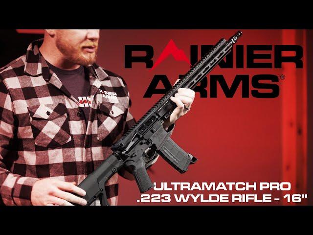 Rainier Arms Ultramatch Pro .223 Wylde Rifle - 16"