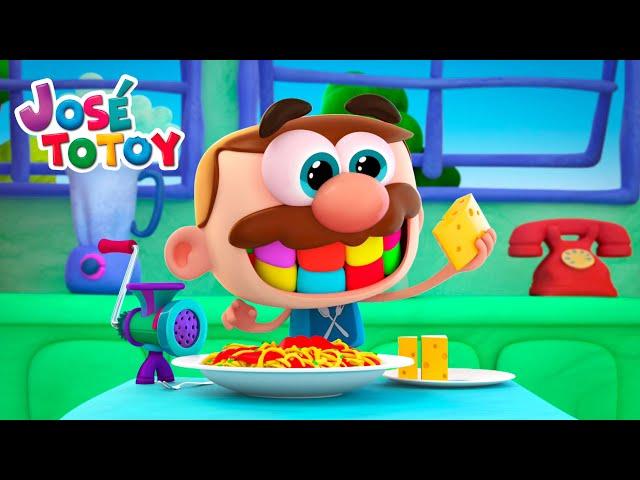 Stories for kids | 20 Minutes José Totoy | Spaghetti Every Day | Learning soft skills