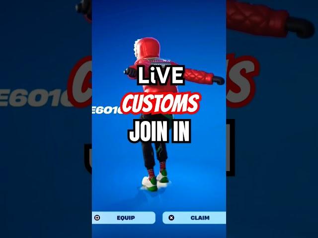 Live Fortnite Customs #fortnitecustoms #fortniteclips #fypage #shorts #gaminglive