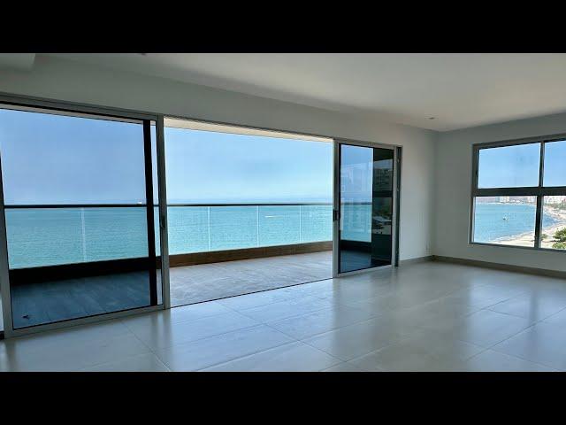 Se vende apartamento de 3 habitaciones frente al mar en Bello horizonte en Santa Marta