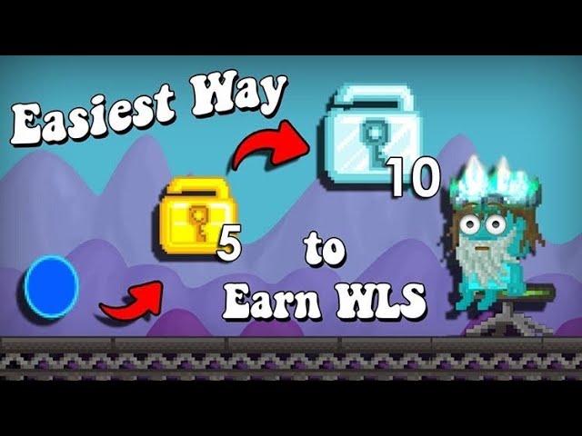 EASIEST WAY TO EARN WLS (EASY WLS) | Growtopia