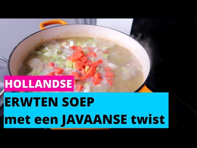 HOLLANDSE ERWTEN SOEP met een JAVAANSE TWIST | AIDASMORE #ERWTENSOEP #HOLLANDMEETSURINAAMS