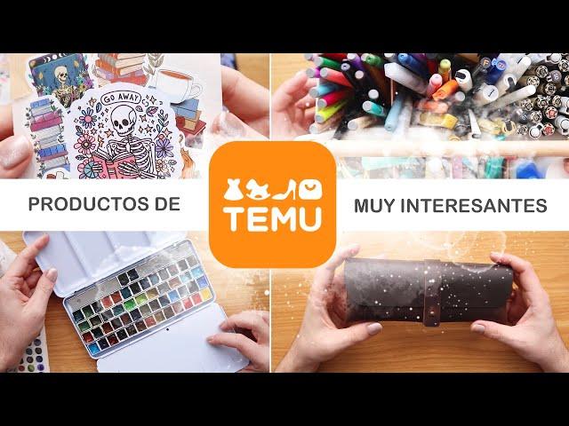 TEMU Products!! | Opening cool stuff | Kindle • Stationery • Watercolors • Organization 