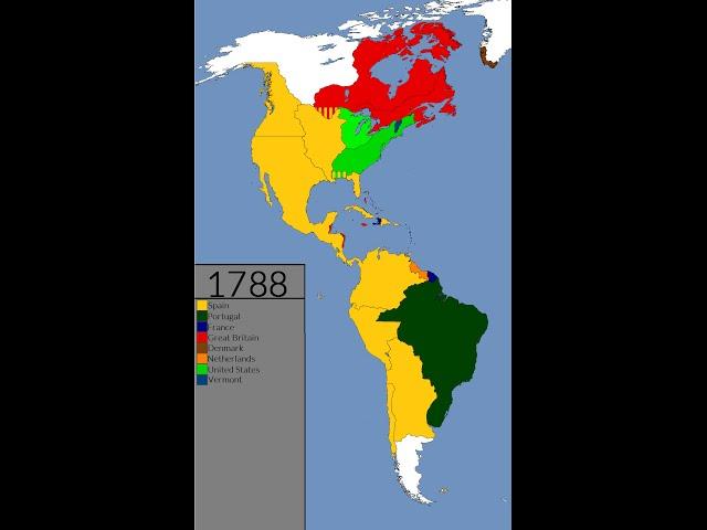 Americas: 1492-2015 (Every Year)