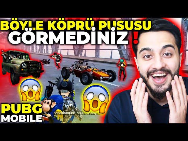 2 DK'DA 15 BİN UC HARCAYIP İNANILMAZ KÖPRÜ PUSUSU ATTIM! TÜM ERANGEL GELDİ! PUBG Mobile