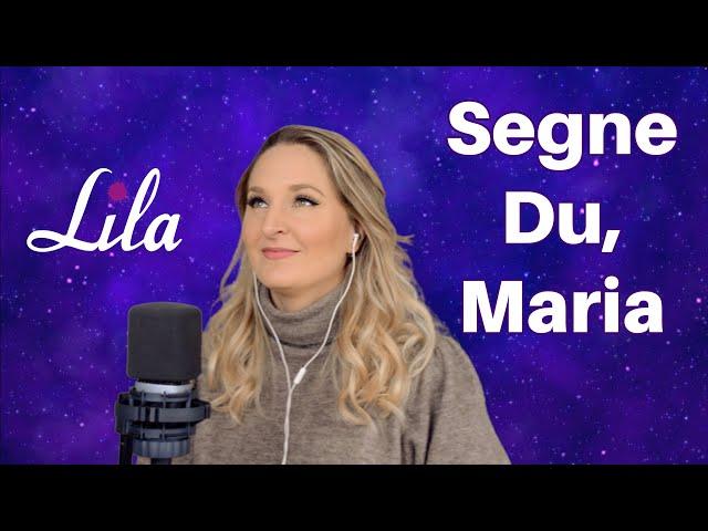 Segne Du, Maria (alle 3 Strophen) katholisches Kirchenlied / Gemeindelied - Lila Cover