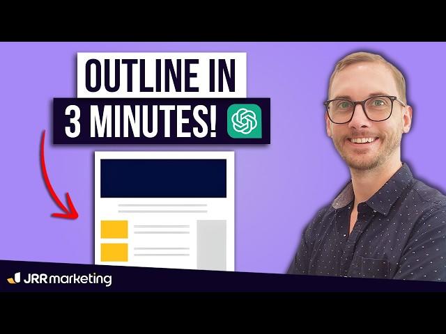 How to Write a Blog Outline in 3 Minutes with ChatGPT — Free Blog Outline Generator