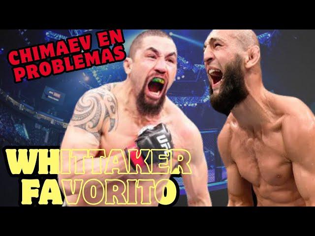 KHAMZAT CHIMAEV vs ROBERT WHITTAKER, Análisis y Predicciones...