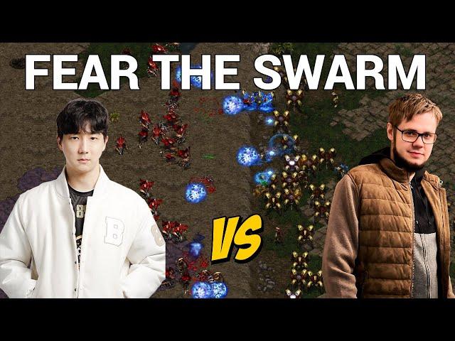 MAXED Zerg vs MAXED Protoss -- Who Wins!? - Jaedong vs Dewalt