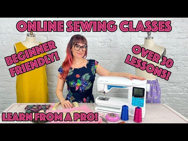 The Sew Anastasia Online Sewing Classes For Beginners Are Here!