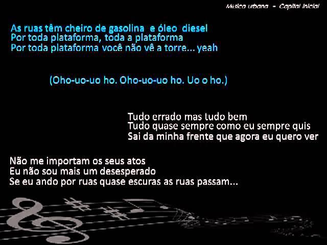 Capital Inicial - Musica Urbana (Letra)