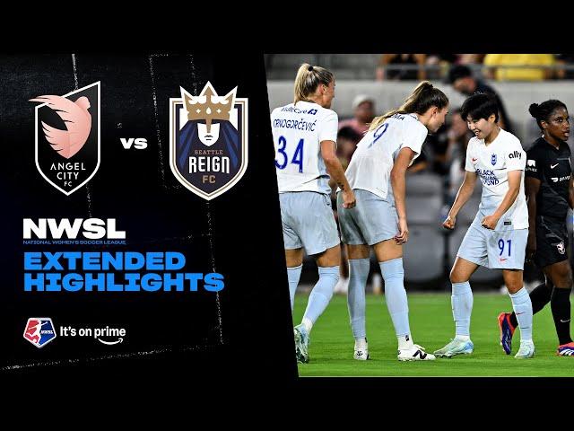 Angel City FC vs Seattle Reign FC | NWSL Extended Highlights | 9/6/24 | Prime Video