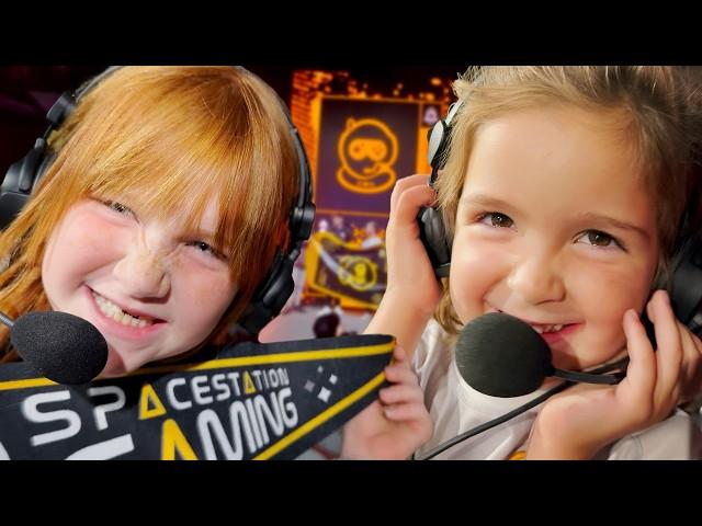 ADLEY and NiKO become PRO GAMERS!! Game Day with Friends, Fans, Family & Spacestation Crew at Halo