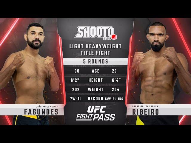 Shooto Brazil 114: Brendson Ribeiro vs Joao Paulo Fagundes