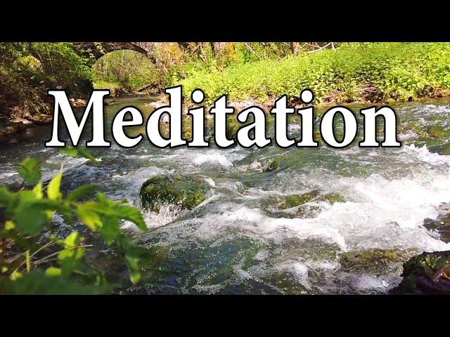 1 Hour Relaxing Sound of Water - Meditation.