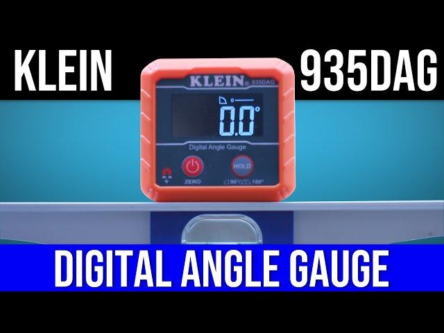 Klein TOOLS 935DAG: REVIEW INCLUDING CALIBRATION // getting setup with my new digital angle gauge