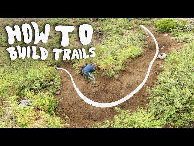 HOW TO BUILD MTB TRAILS // Trail Building Tutorial