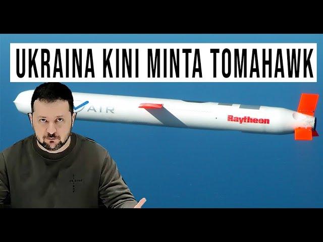 UKRAINA MEMOHON RUDAL TOMAHAWK TAPI DITOLAK AMERIKA