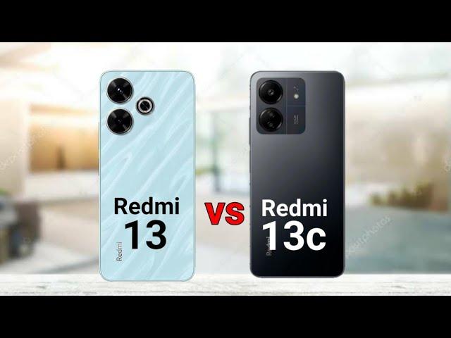 Redmi 13 vs Redmi 13c