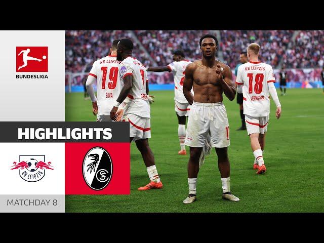 Overnight Table Leader | RB Leipzig - SC Freiburg 3-1 | Highlights | Matchday 8 – Bundesliga 2024/25