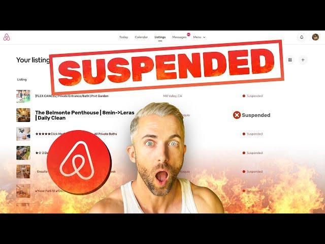 I Was Suspended By Airbnb!