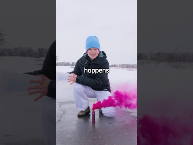 Can you dye Stanley Cup with Smoke? 🩷 #shorts #funny