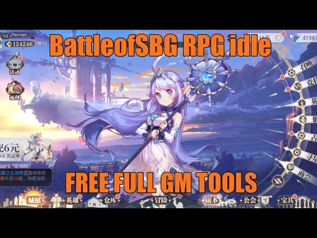 BattleofSBG : Private Server RPG | RPG Idle Free Full GM TOOLS 2023 | Game Private Server 2023