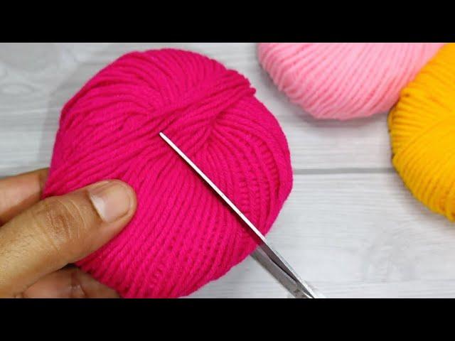 Amazing 3 Beautiful flowers making ideas with Woolen f| Easy Sewing Hack