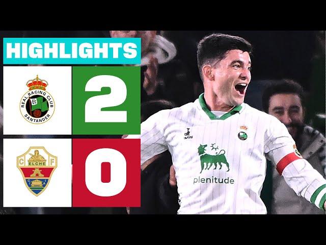 REAL RACING CLUB 2 - 0 ELCHE CF I HIGHLIGHTS LALIGA HYPERMOTION