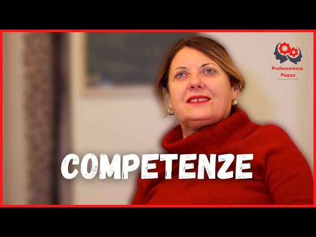 Competenze | Professoressa Piazza