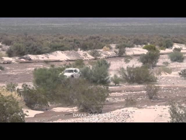 DAKAR 2016 NR.310 AXION X-RAID TEAM Orlando Terranova en Bernardo Graue