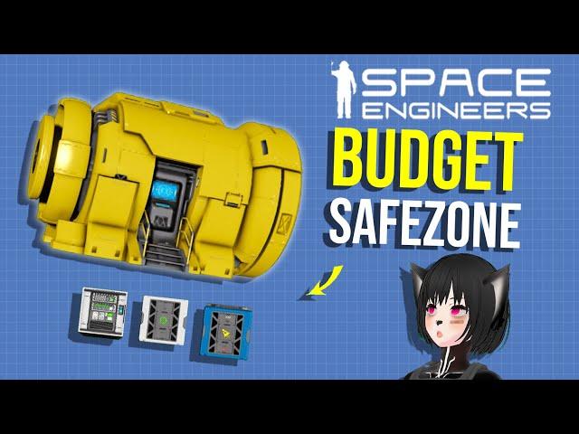 Run Safe Zone Cheaply Using AI Blocks, Space Engineers Automatons Beta