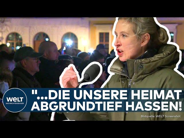 MAGDEBURG: Trauer und Wut! "Abschieben!" Wie AfD-Chefin Weidel vom Weihnachtsmarktangriff profitiert