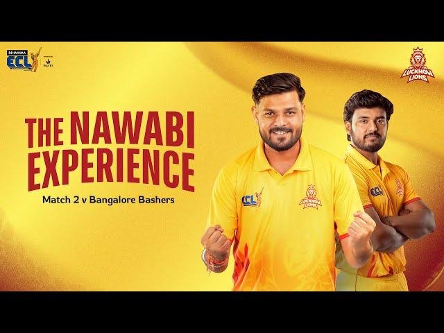 The Nawabi Experience Match 2 ft.  @BangaloreBashers |  @eclt10  ​