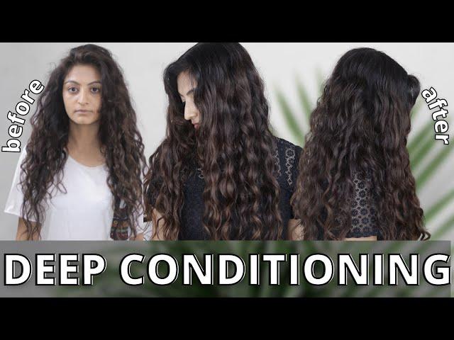 CG Friendly Hair Masks / Deep Conditioners In India |  How To DEEP CONDITION Curly/Wavy Hair