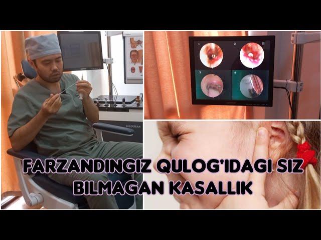 Farzandingiz qulog'idagi siz bilmagan kasallik