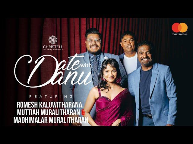 DATE WITH DANU | Romesh Kaluwitharana, Muttiah Muralitharan & Madhimalar Muralitharan