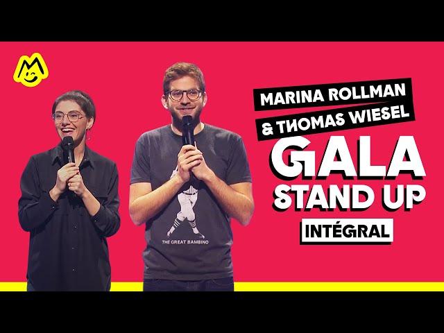 Spectacle complet – Gala Stand Up Marina Rollman & Thomas Wiesel