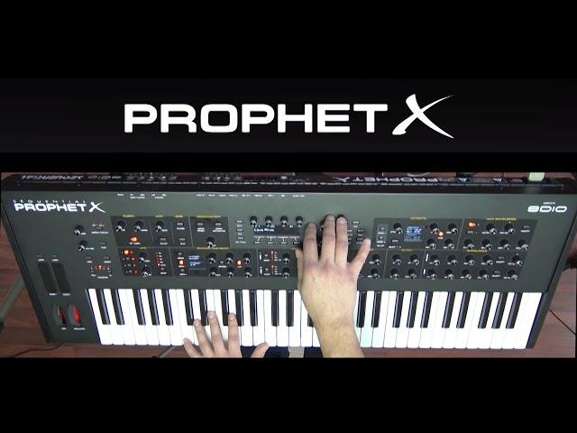 Sequential PROPHET X - Factory Presets Demo