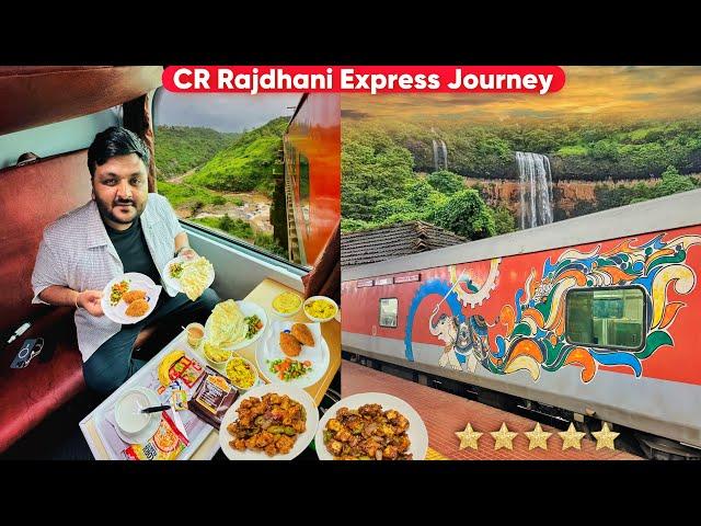 Most Premium CR Rajdhani Express First Ac Food Review || 5 star Hotel jaisa Service Train mein  Ep2