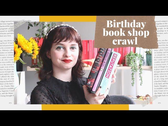 Birthday book shop crawl in London & book haul  | Claire Fenby