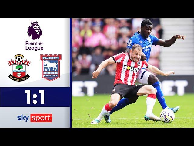 Last-Minute Ausgleich! | FC Southampton - Ipswich Town F.C. | Highlights - Premier League 2024/25