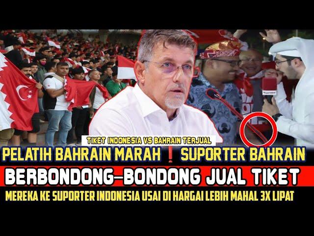 INI GILA INDONESIA GAK NGONTAK BUAT BAHRAIN JUAL TIKET KE MEREKA UDAI TAK KEBAHAGIAAN TIKET