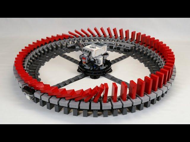 Making an Infinite LEGO Domino Ring