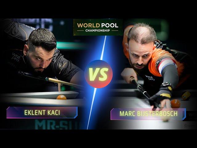 EKLENT KACI VS MARC BIJSTERBOSCH | LAST 16 | 2024 WORLD POOL CHAMPIONSHIP #9ballpool #highlights