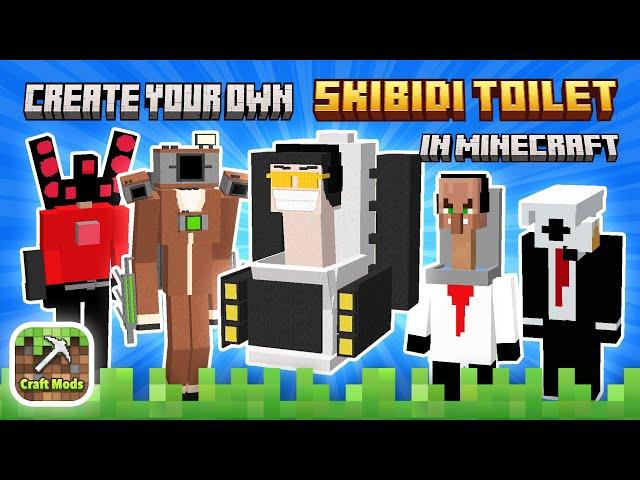 【TUTORIAL】Create Your Own Skibidi Toilet Mobs in Minecraft